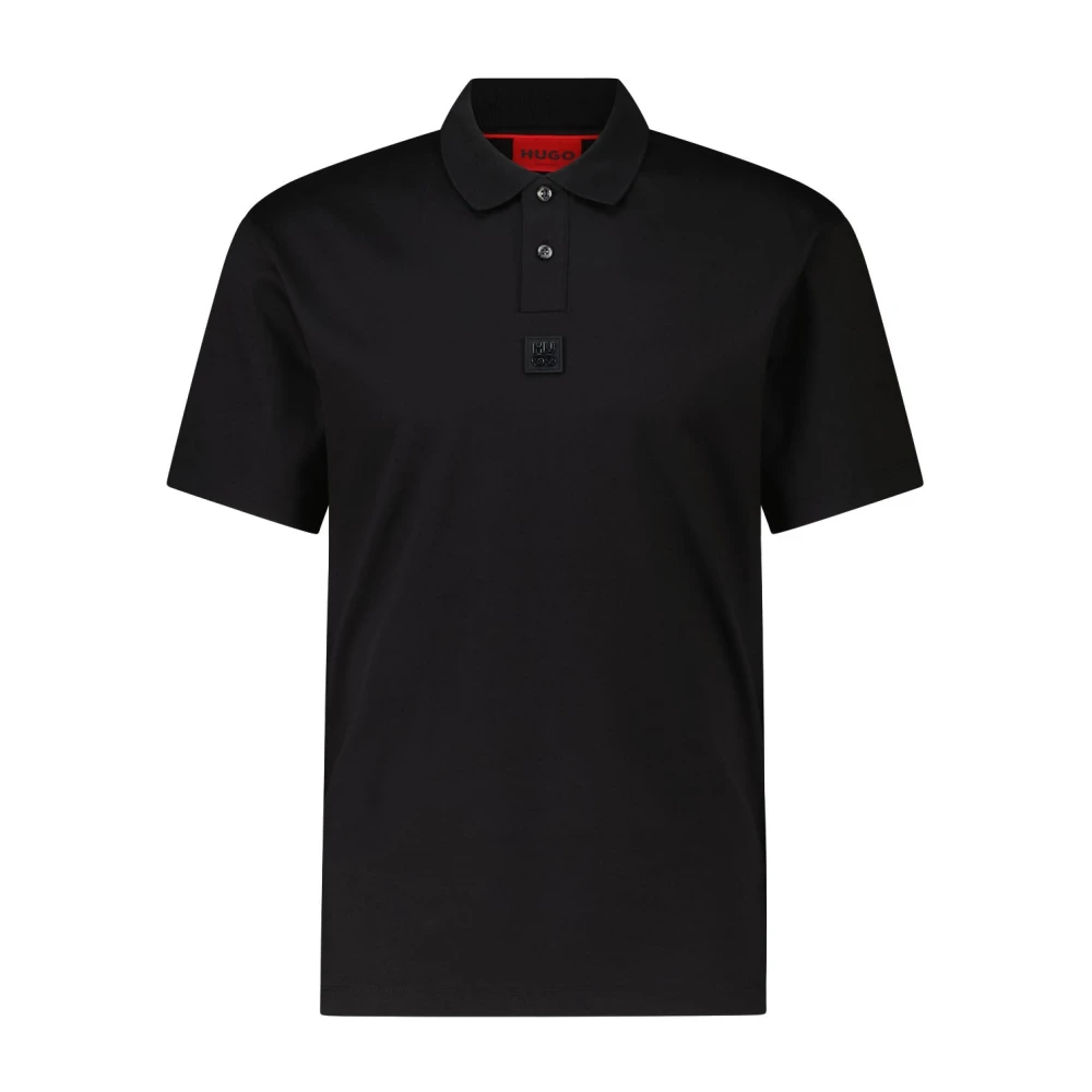 Hugo Boss Polo Shirts Black Heren