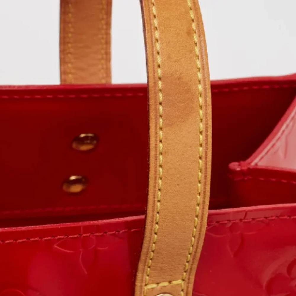 Louis Vuitton Vintage Pre-owned Leather totes Red Dames