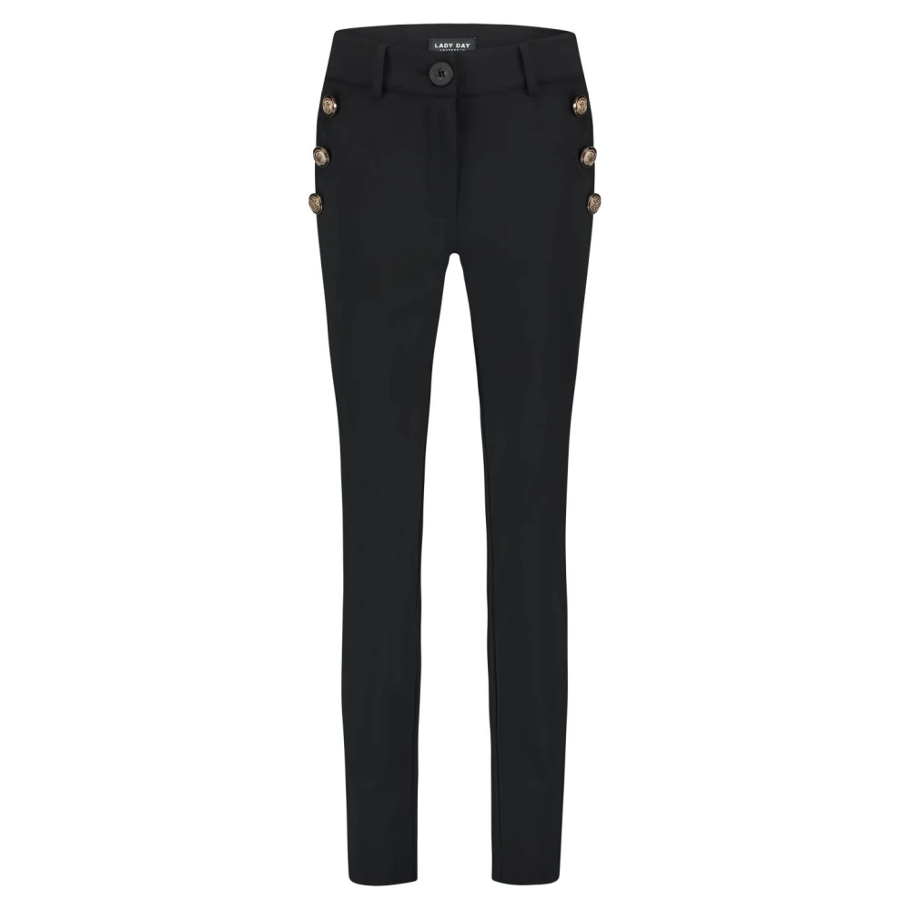 Lady Day Eliza Zwarte Broek Black Dames