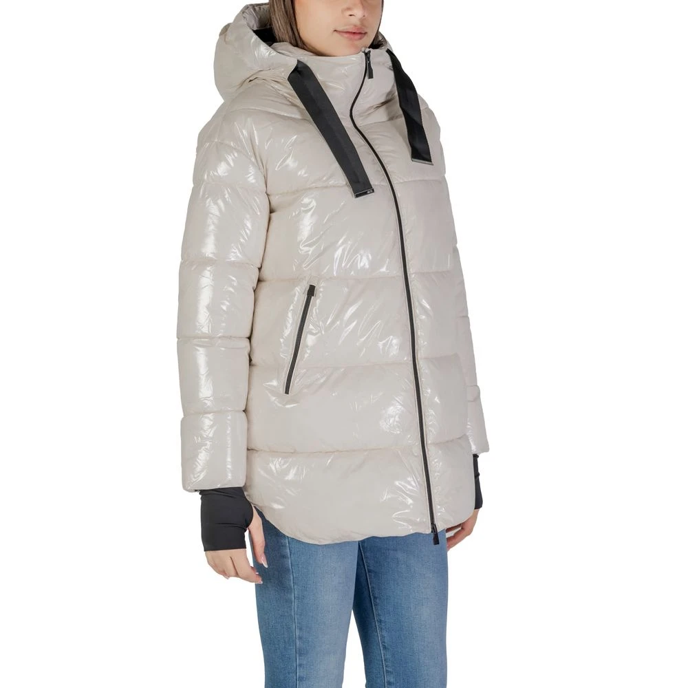 Suns Beige Polyamid Jas & Mantel Collectie Beige Dames