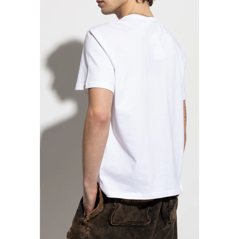 Misbhv Bedrukt T-shirt White Heren