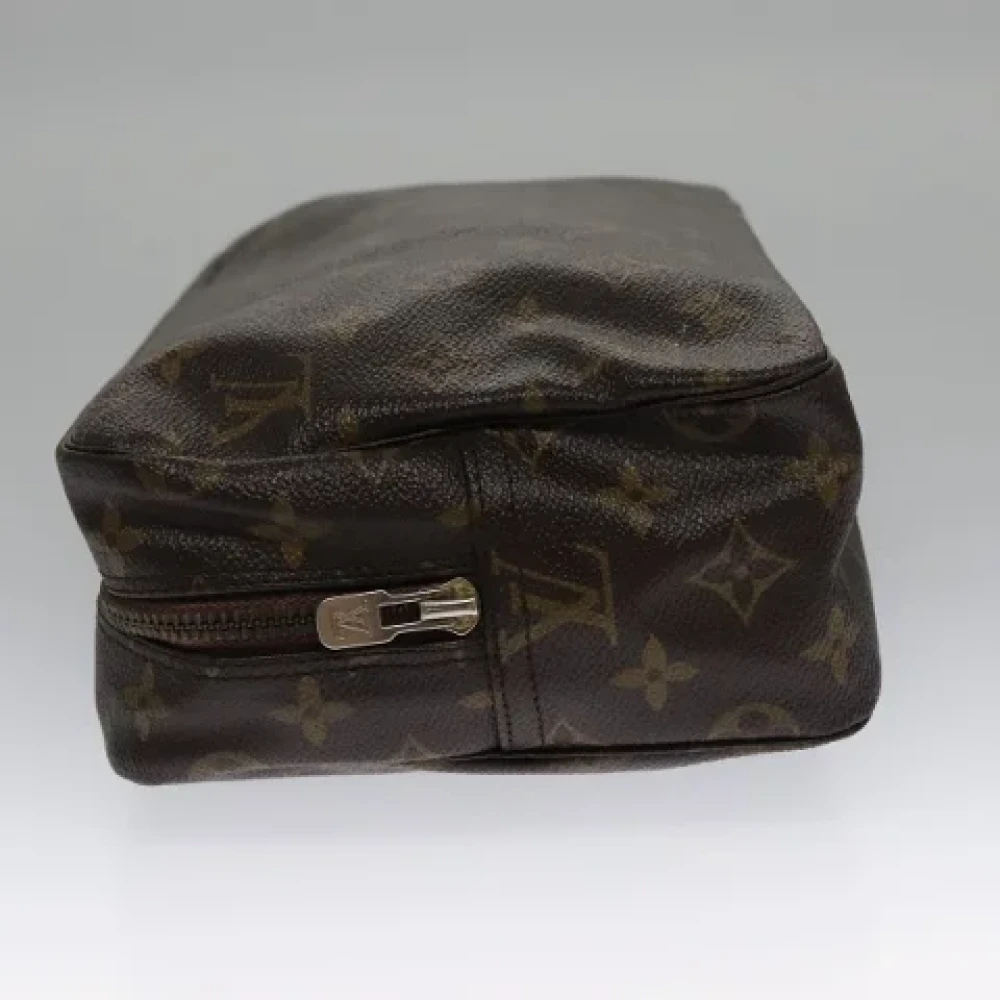 Louis Vuitton Vintage Pre-owned Canvas clutches Brown Dames