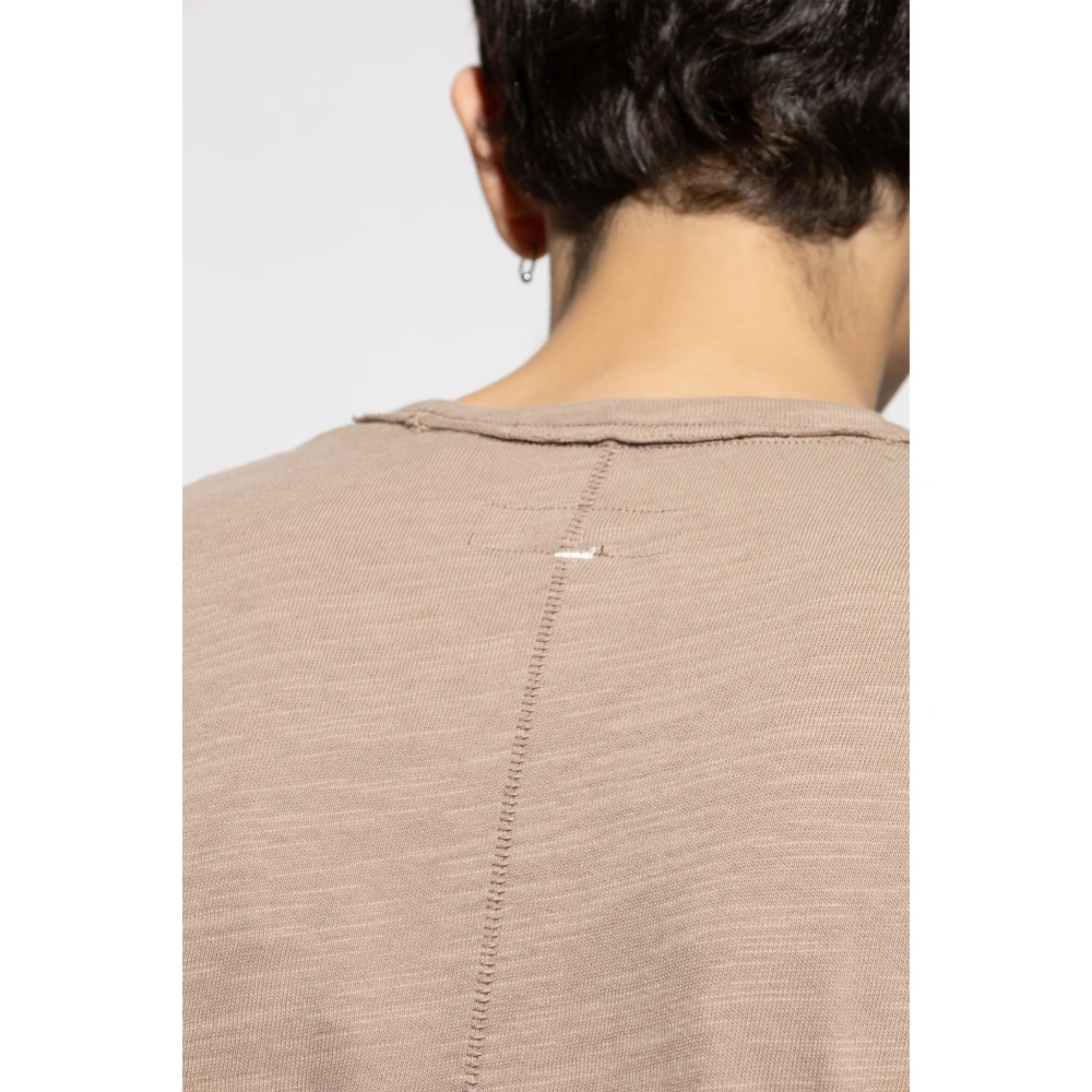 Rag & Bone T-shirt Flame Beige Heren
