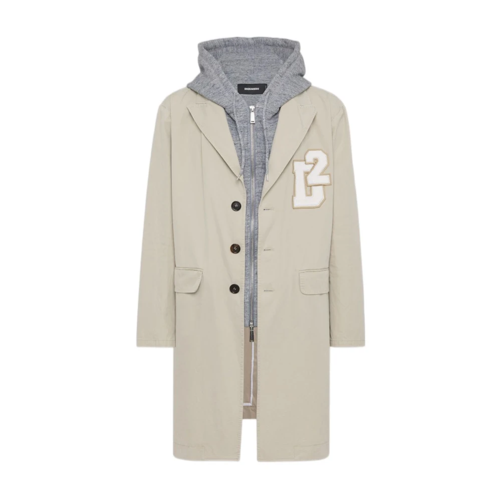 Coats > Single-Breasted Coats - - Dsquared2 - Modalova