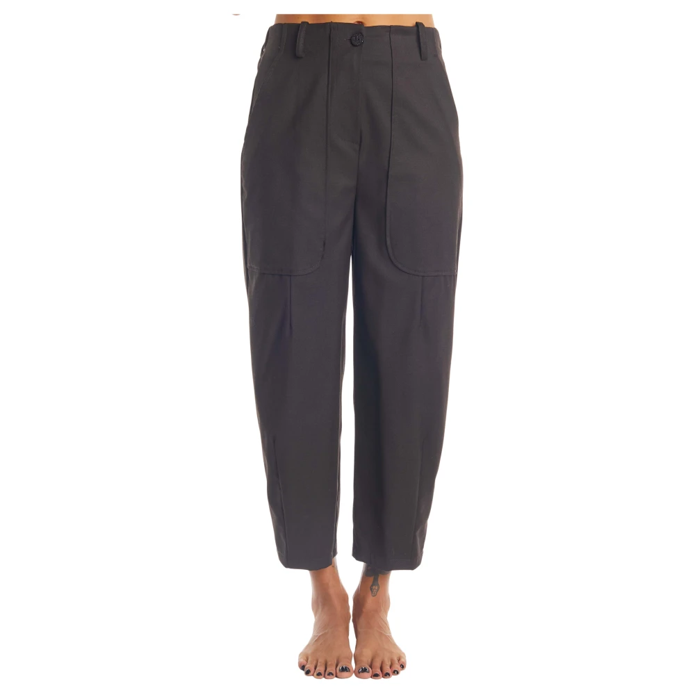 Alessia Santi Grijze Broek voor Vrouwen Gray Dames