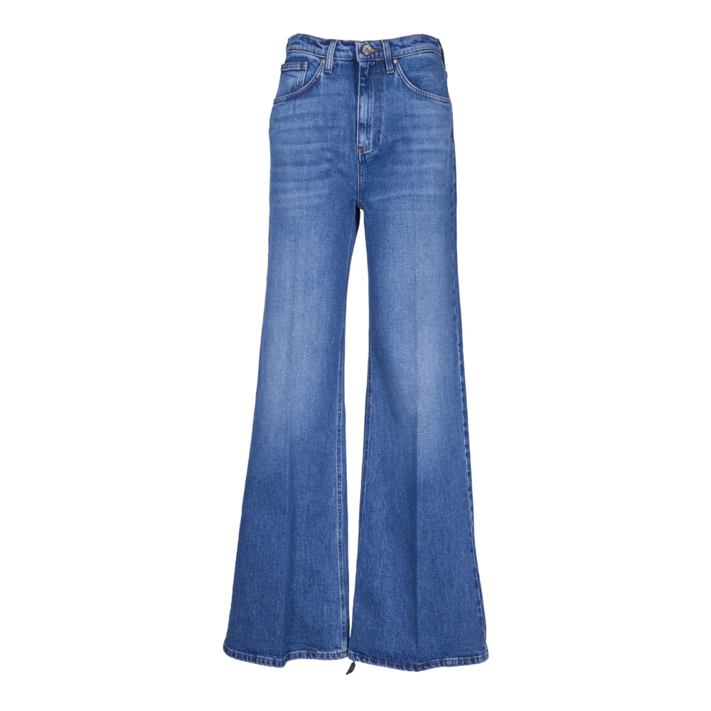 Don The Fuller Blauwe West Model Jeans Blue Dames