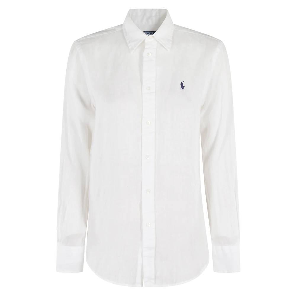 Polo Ralph Lauren Stijlvolle Shirt voor Mannen White Dames