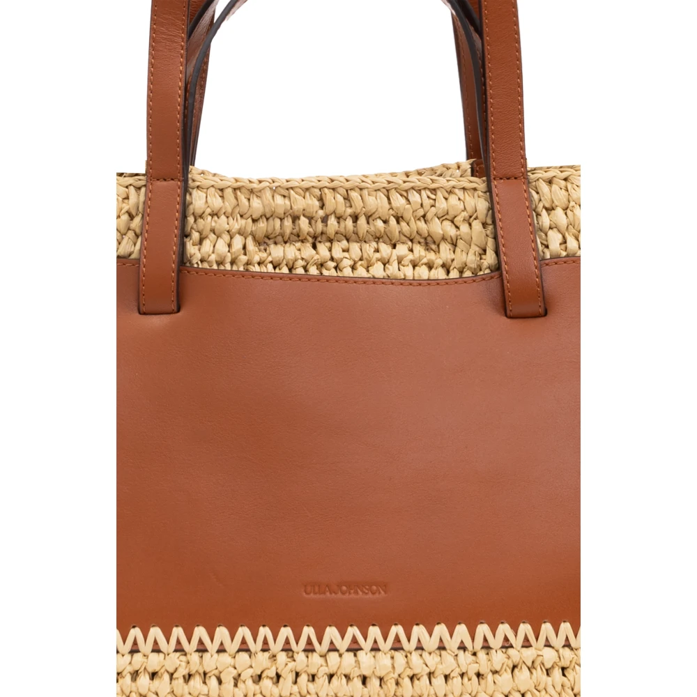 Ulla Johnson Tas Lali Groot type shopper Beige Dames