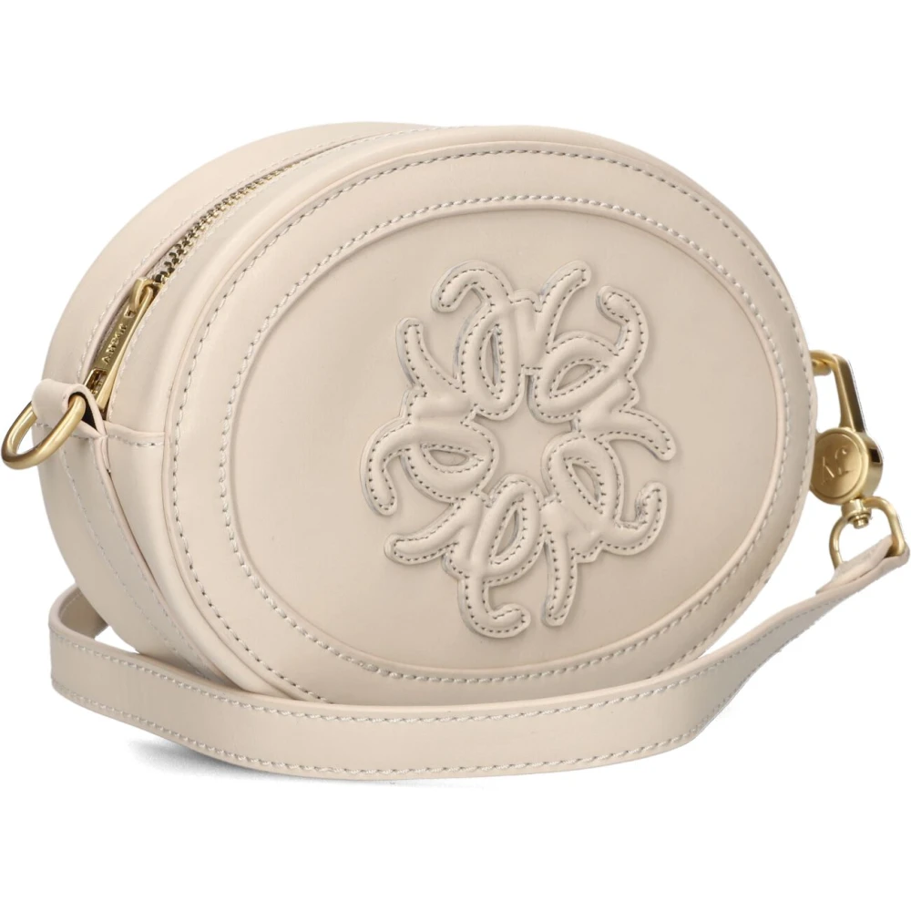 Josh V Elegante Margareth Schoudertas in Ecru Beige Dames