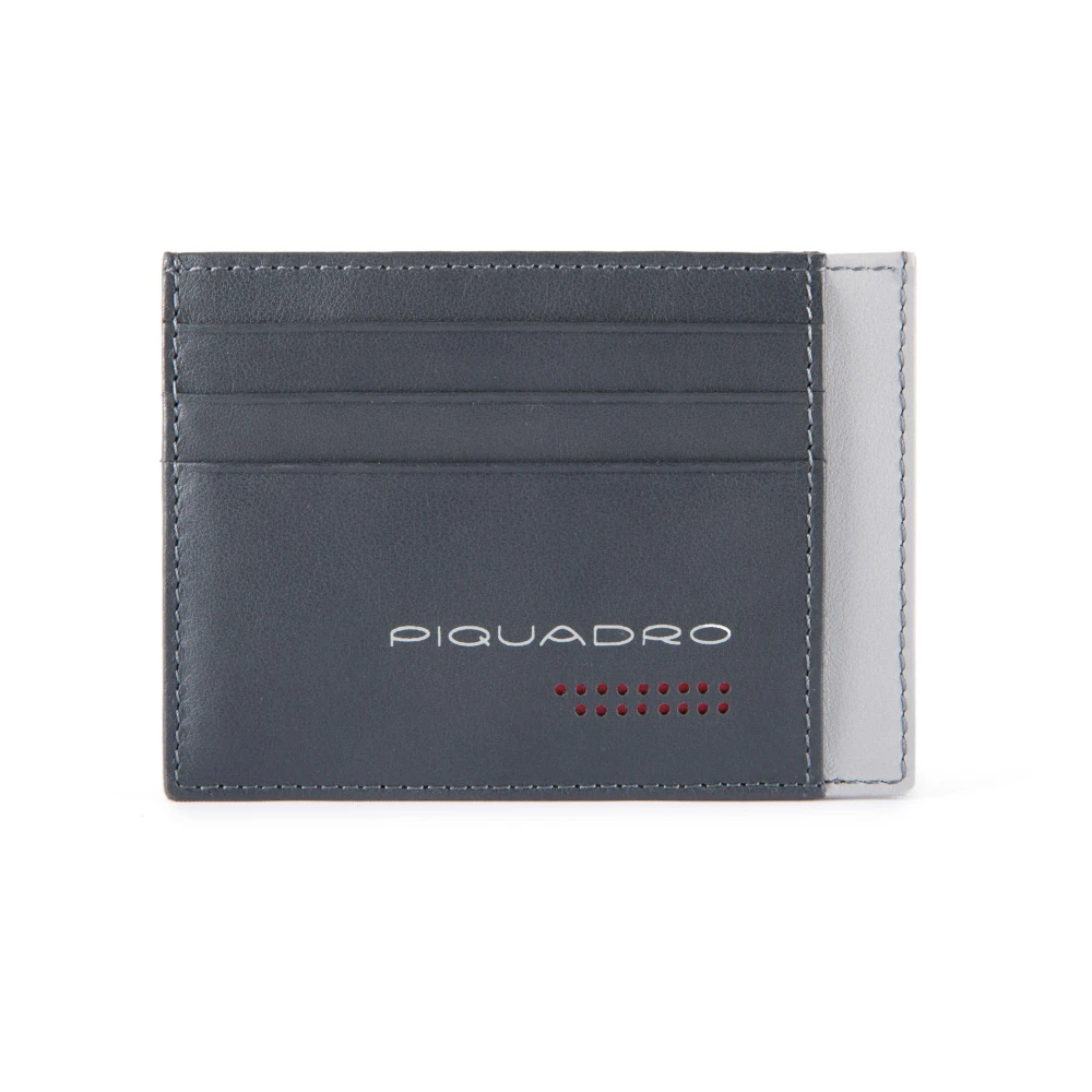 Piquadro Men's Gray Wallets & Cardholders, One Size, Urban Credit Card Pouch