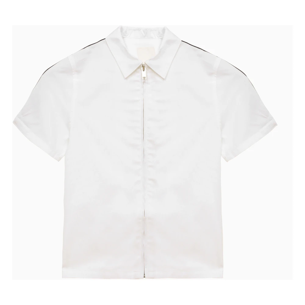 Givenchy Kortärmad skjorta White, Pojke