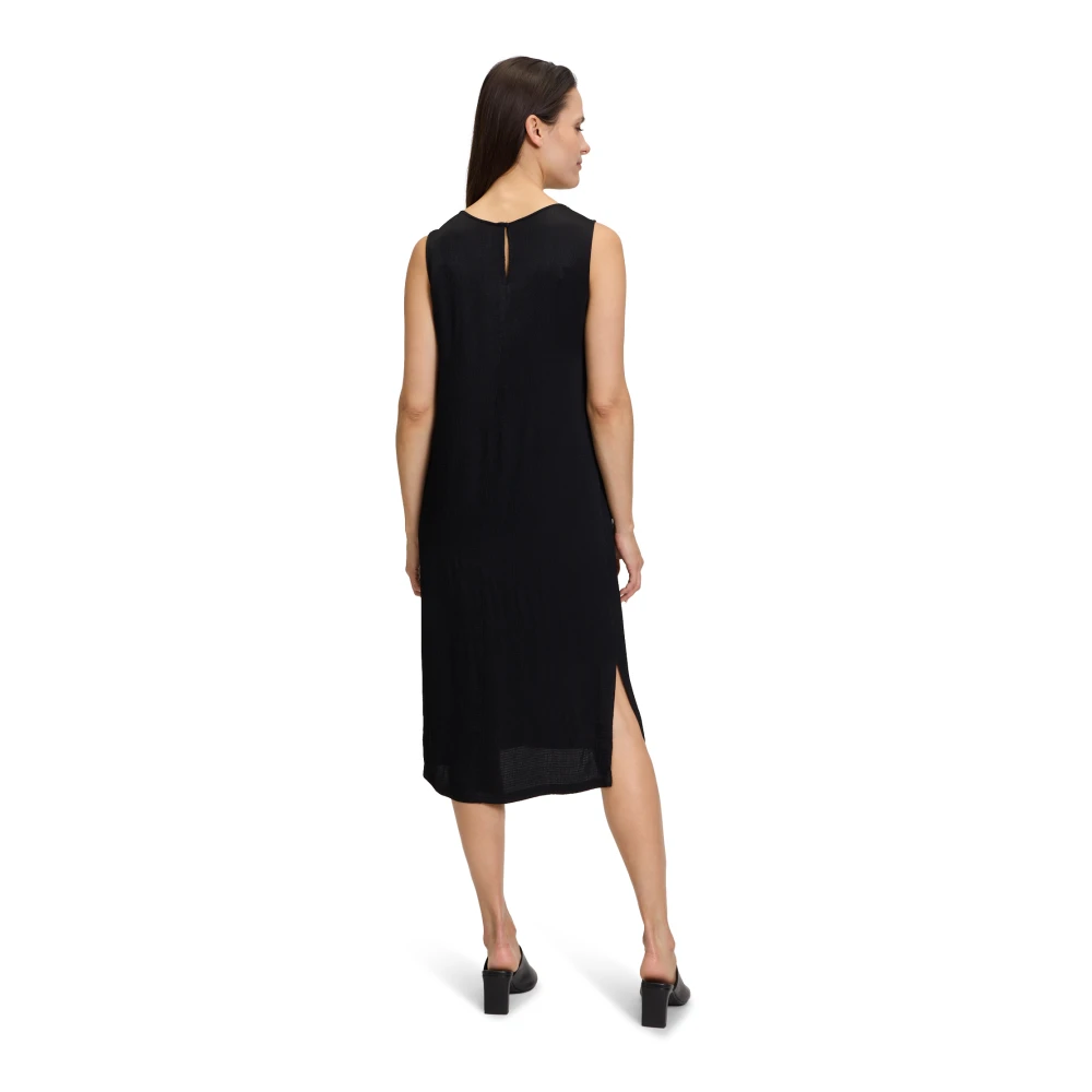 Betty & Co Bloemen zomerjurk Black Dames