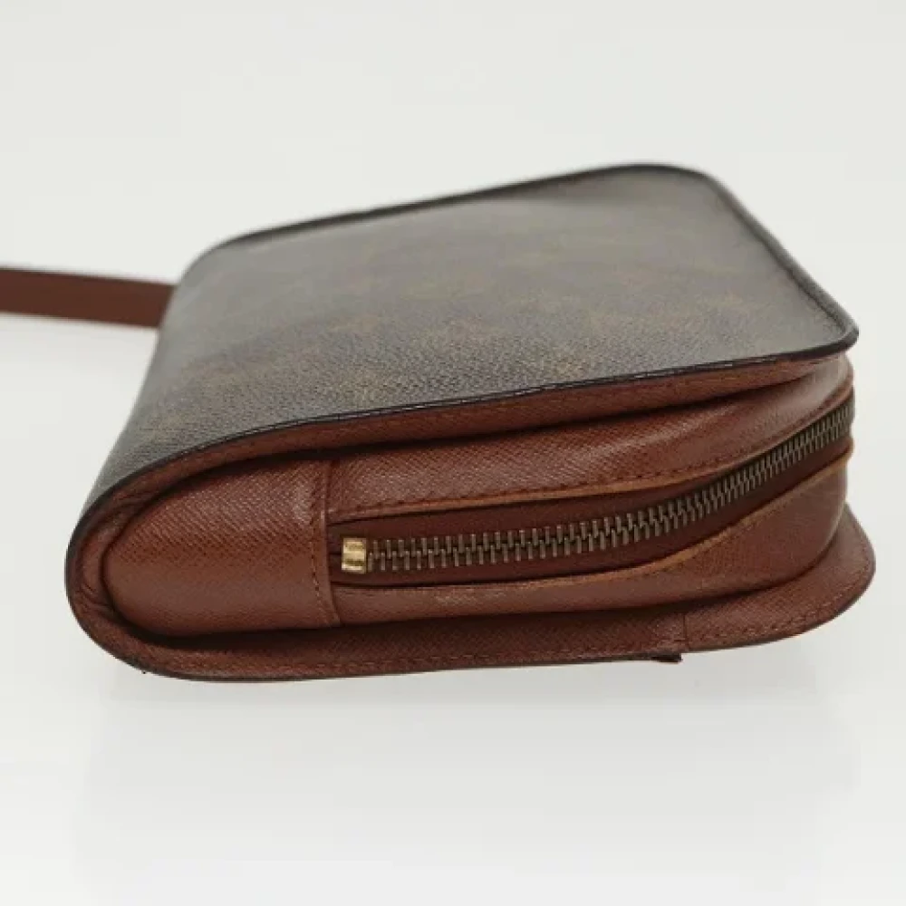 Louis Vuitton Vintage Pre-owned Canvas clutches Brown Dames