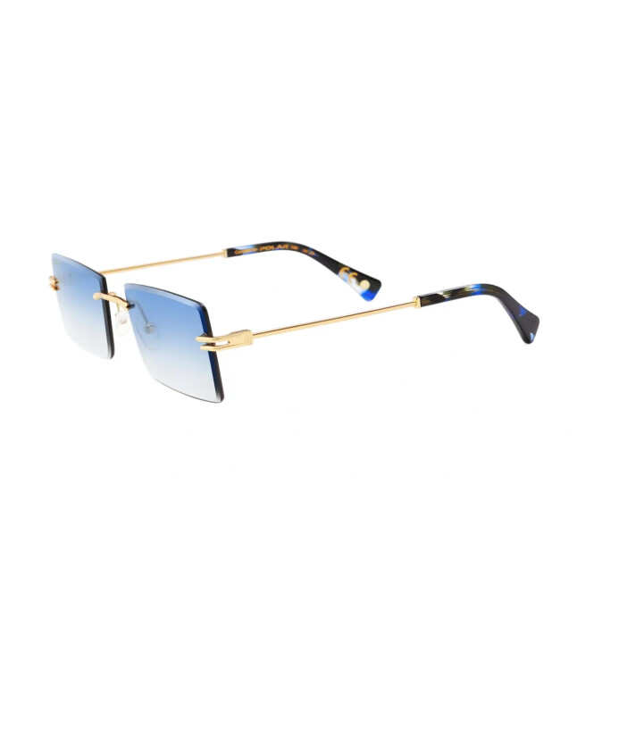 gouden-zonnebril-blauwe-gradient-lenzen