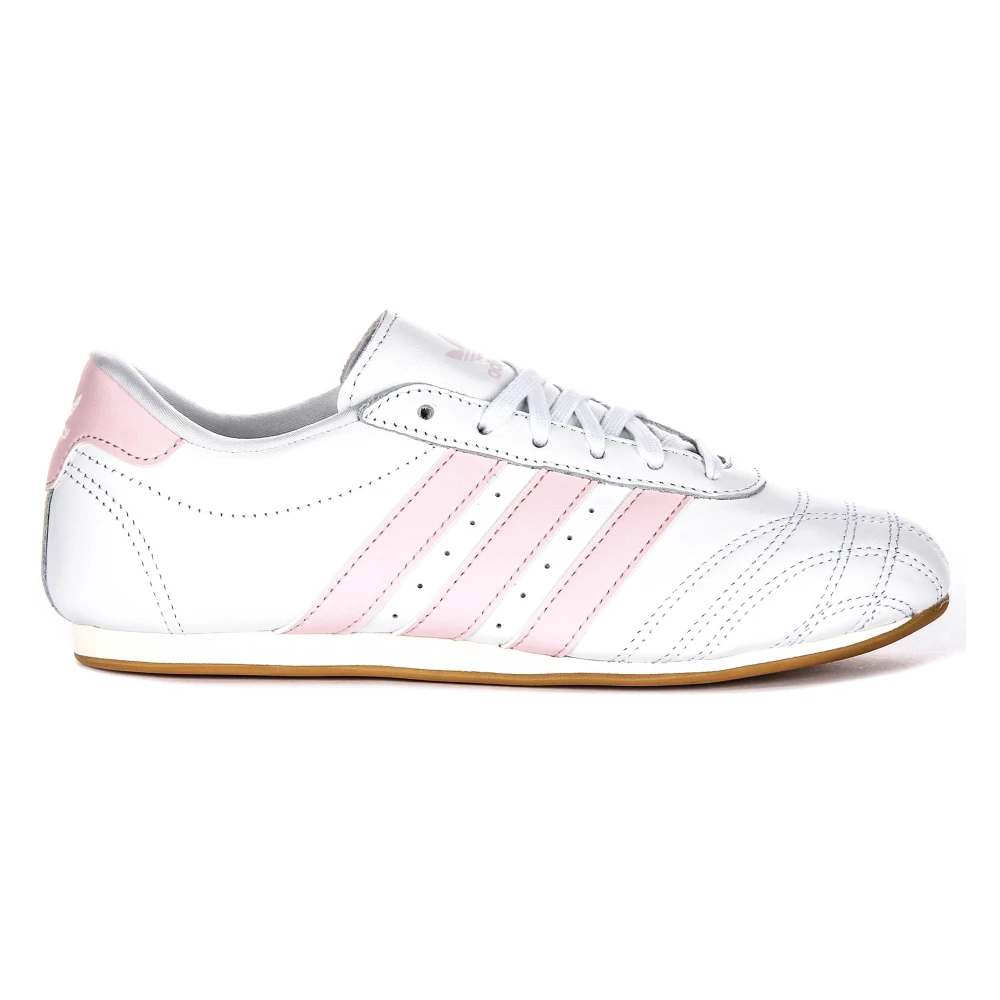 Adidas Women's White Skateboarding, 3 Uk, Pink Taekwondo Leather Trainers