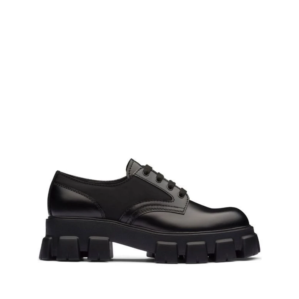 Prada Stiliga Sneakers för Vardagsbruk Black, Herr