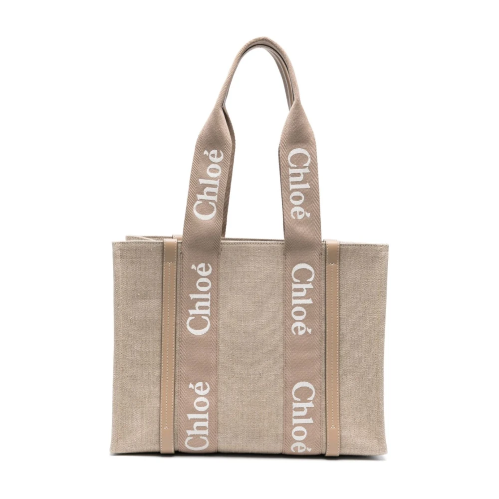 Chloé - Bags > Tote Bags - Beige - Chloé - Modalova