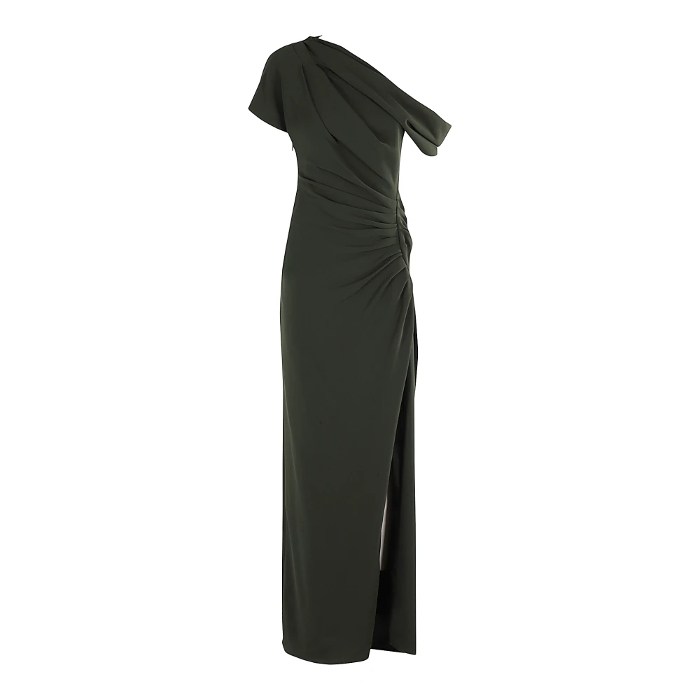 Simkhai Gedrapeerde Midi Jurk Green Dames