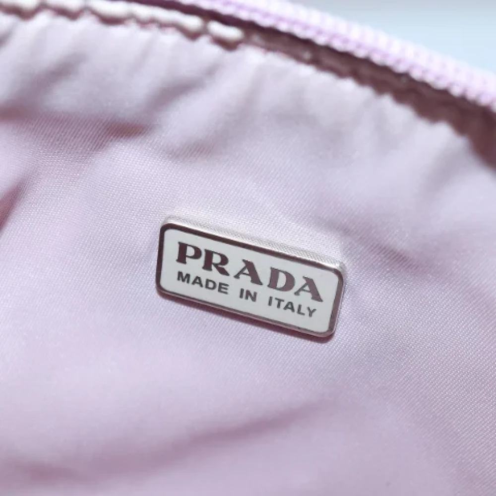 Prada Vintage Pre-owned Fabric prada-bags Pink Dames