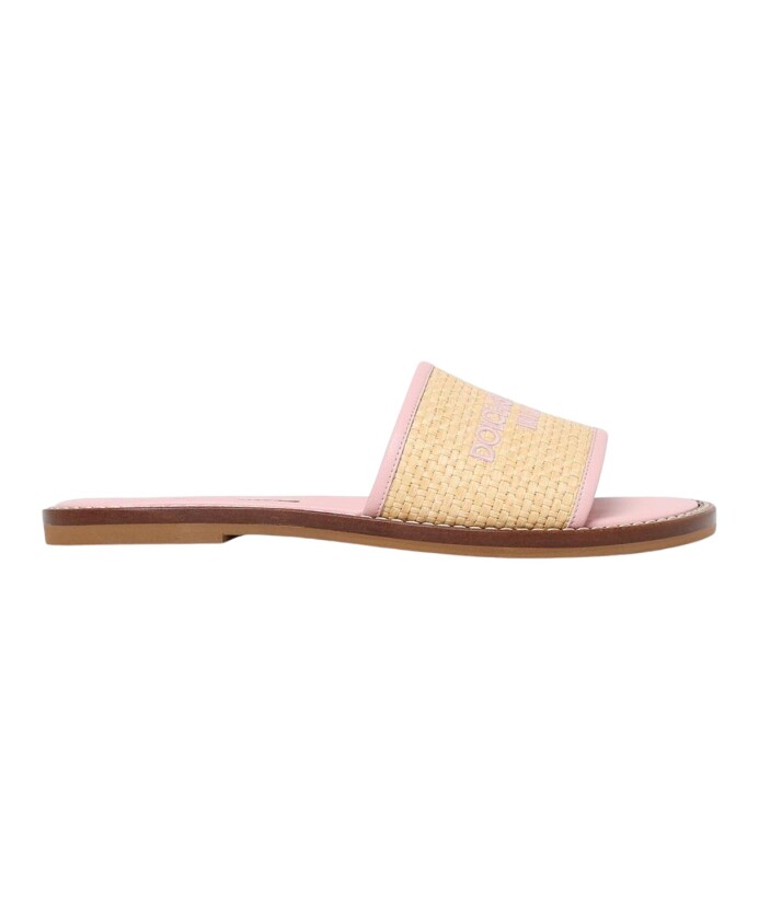 roze-raffia-slippers-leren-zool