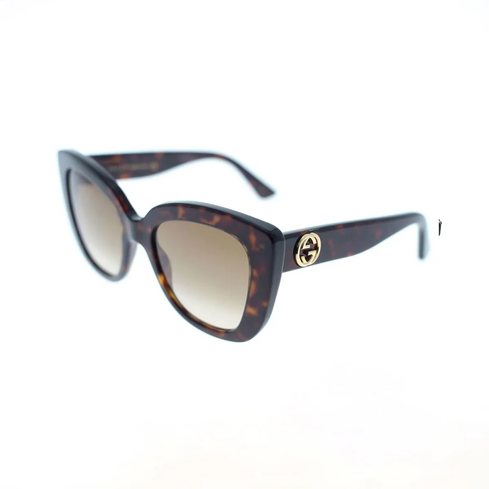 Gucci Women's Brown Sunglasses, 52 Mm, Cat-Eye Sunglasses