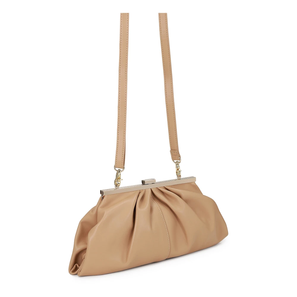 Kazar Dames beige clutch tas Brown Dames