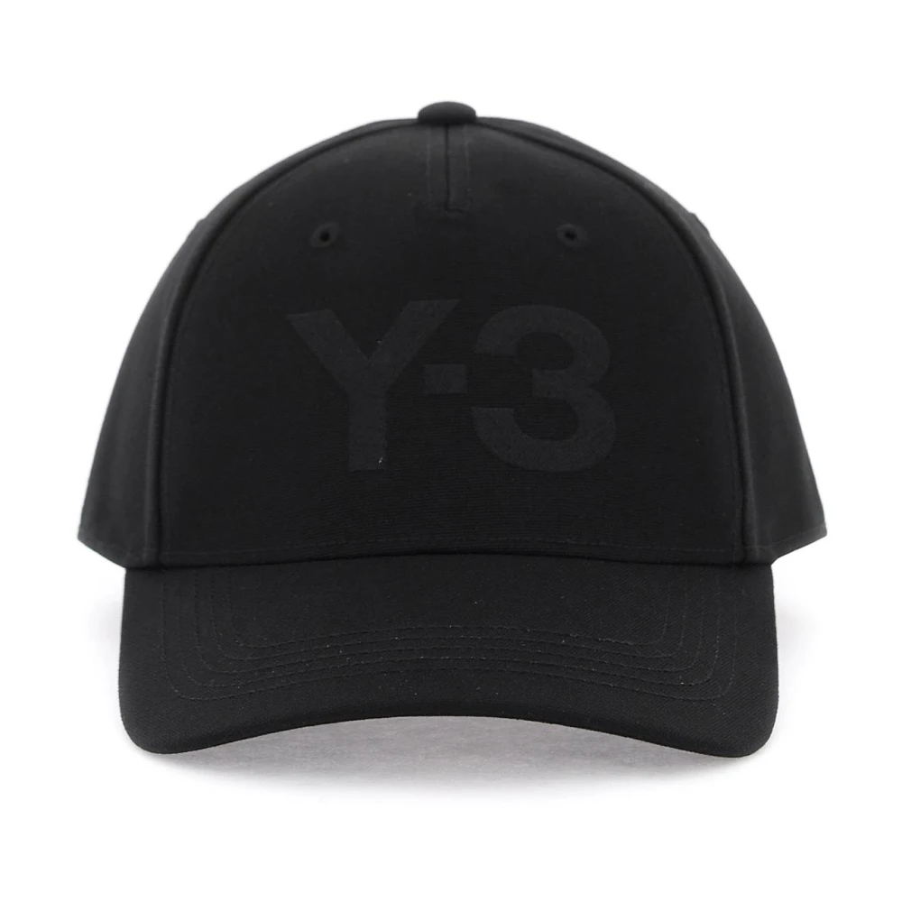 Y-3 Caps Black Heren