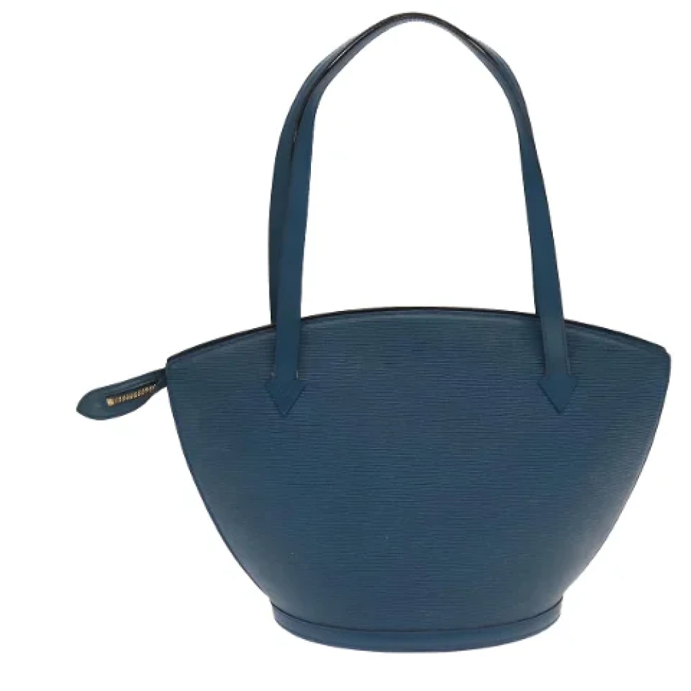 Louis Vuitton Vintage Pre-owned Leather louis-vuitton-bags Blue Dames