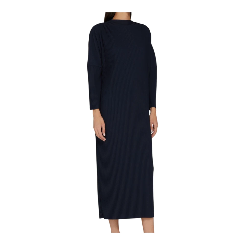 Max Mara Blauwe Faraone Jurk Blue Dames