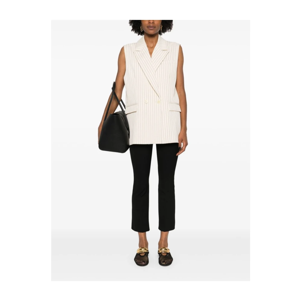 Max Mara Wijde Broek Umanita 005 Black Dames