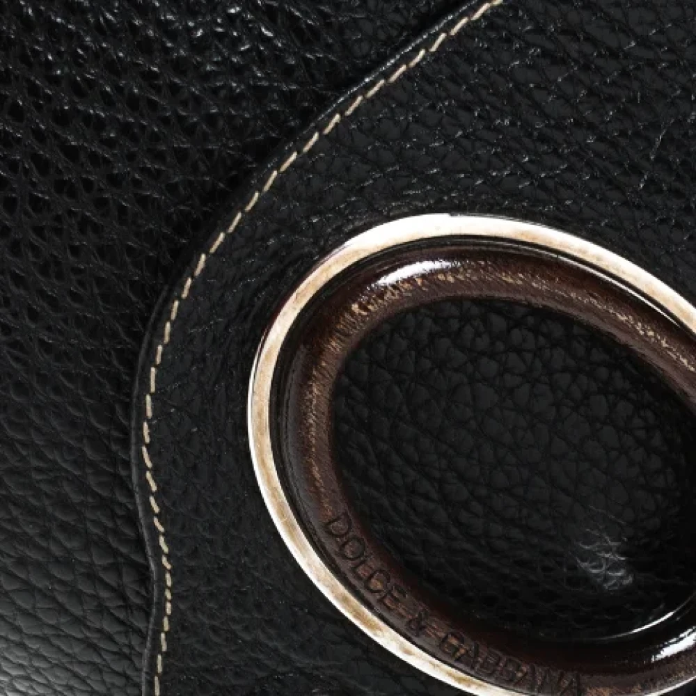 Dolce & Gabbana Pre-owned Leather shoulder-bags Black Dames