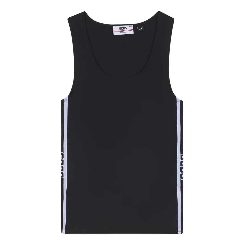 Gcds Black Sleeveless Tops, Female, Xs, C1weqc056j012