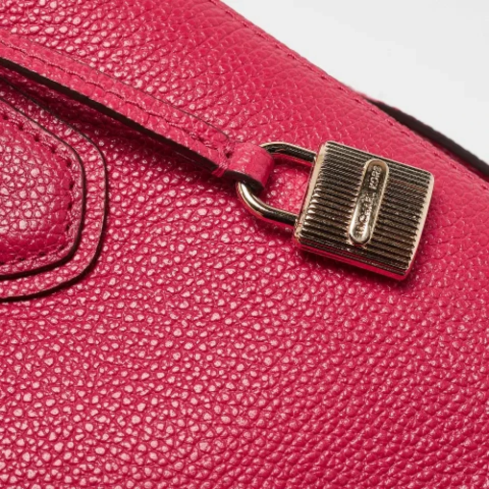 Michael Kors Pre-owned Leather handbags Pink Dames