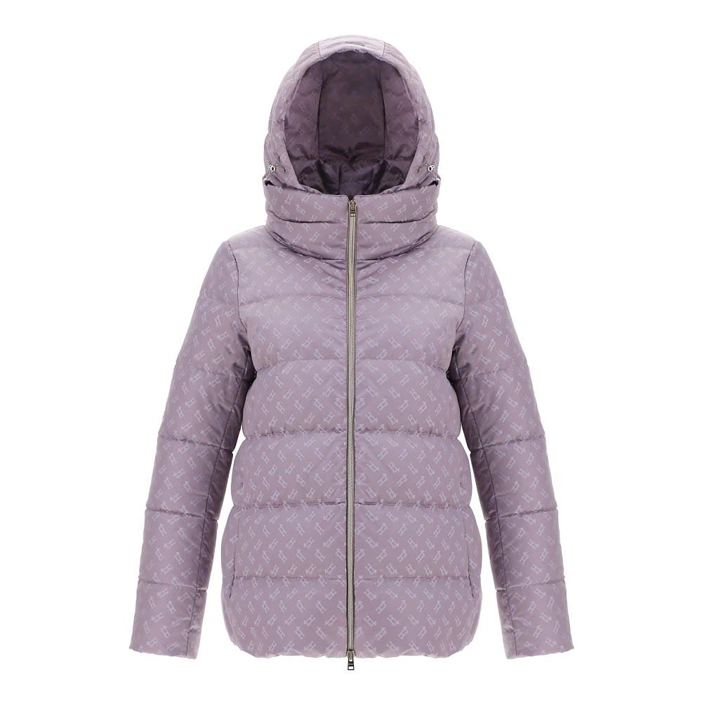 Herno Damen Violett Jacken, Lila, Mgröße: