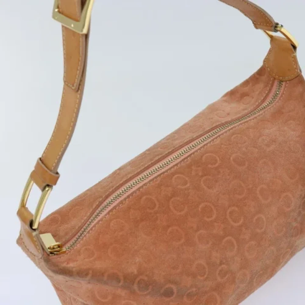 Celine Vintage Pre-owned Canvas celine-bags Orange Dames
