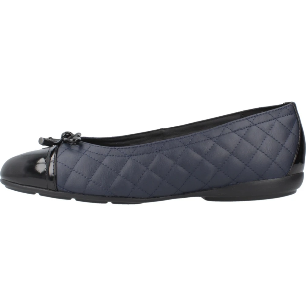 Geox Vrouw Blauw Schoenen Dames, 38 Eu, Stijlvolle Ballerina's Voor En