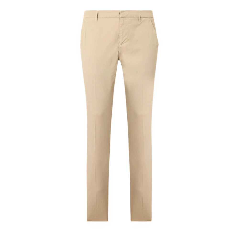 Dondup Men's Beige Rtw... - Slim-Fit Trousers - W34 - Trousers