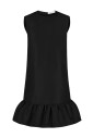 mini-robe-noire-peplum-a-volants