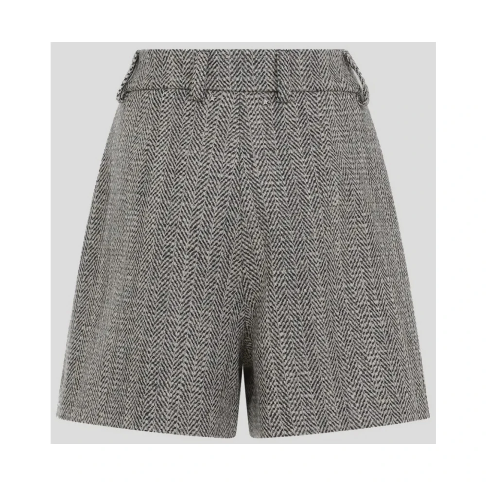 Golden Goose Wool Leilan Short Gray Dames