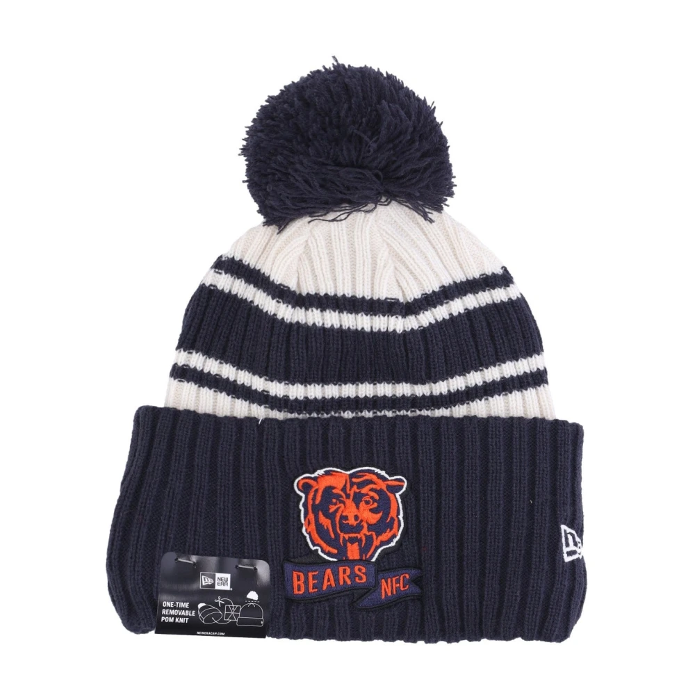 New era Chicago Bears Pom Beanie Hat Multicolor Heren