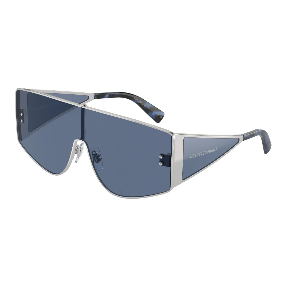 Dolce & Gabbana , Sunglasses, Unisex, Gray, 44 Mm, 2305 Rectangle Sunglasses - Image 2