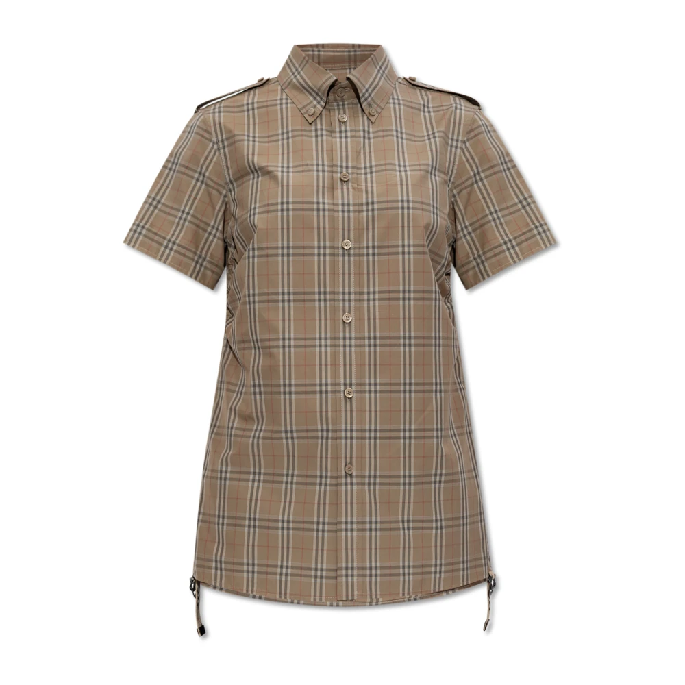 Check pattern shirt - Burberry - Modalova