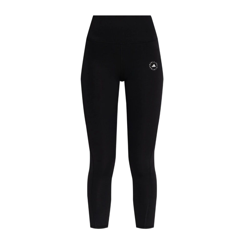 Adidas By Stella Mccartney Women's Black Training Trousers & Tights, L, Leggings