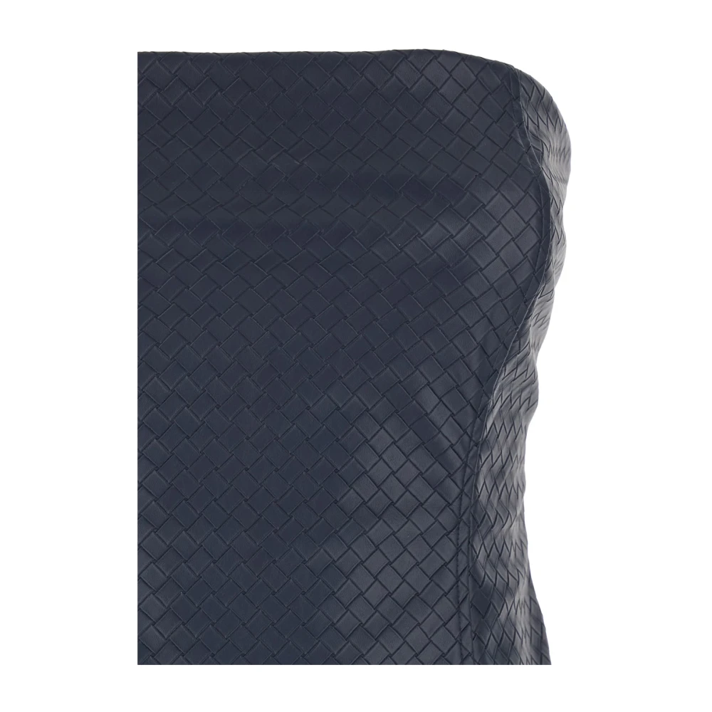 Rotate Birger Christensen Gevlochten Midi Jurk Blue Dames