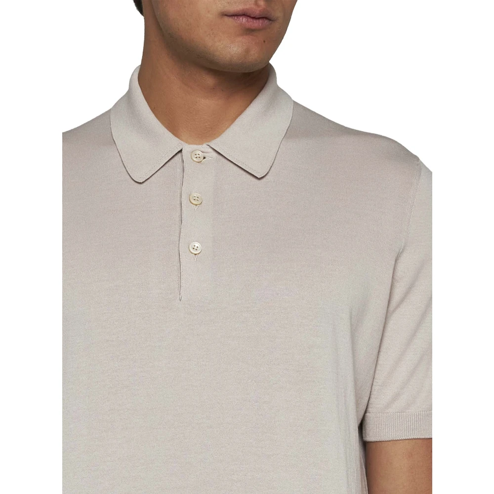 D4.0 Beige T-shirts en Polos Beige Heren