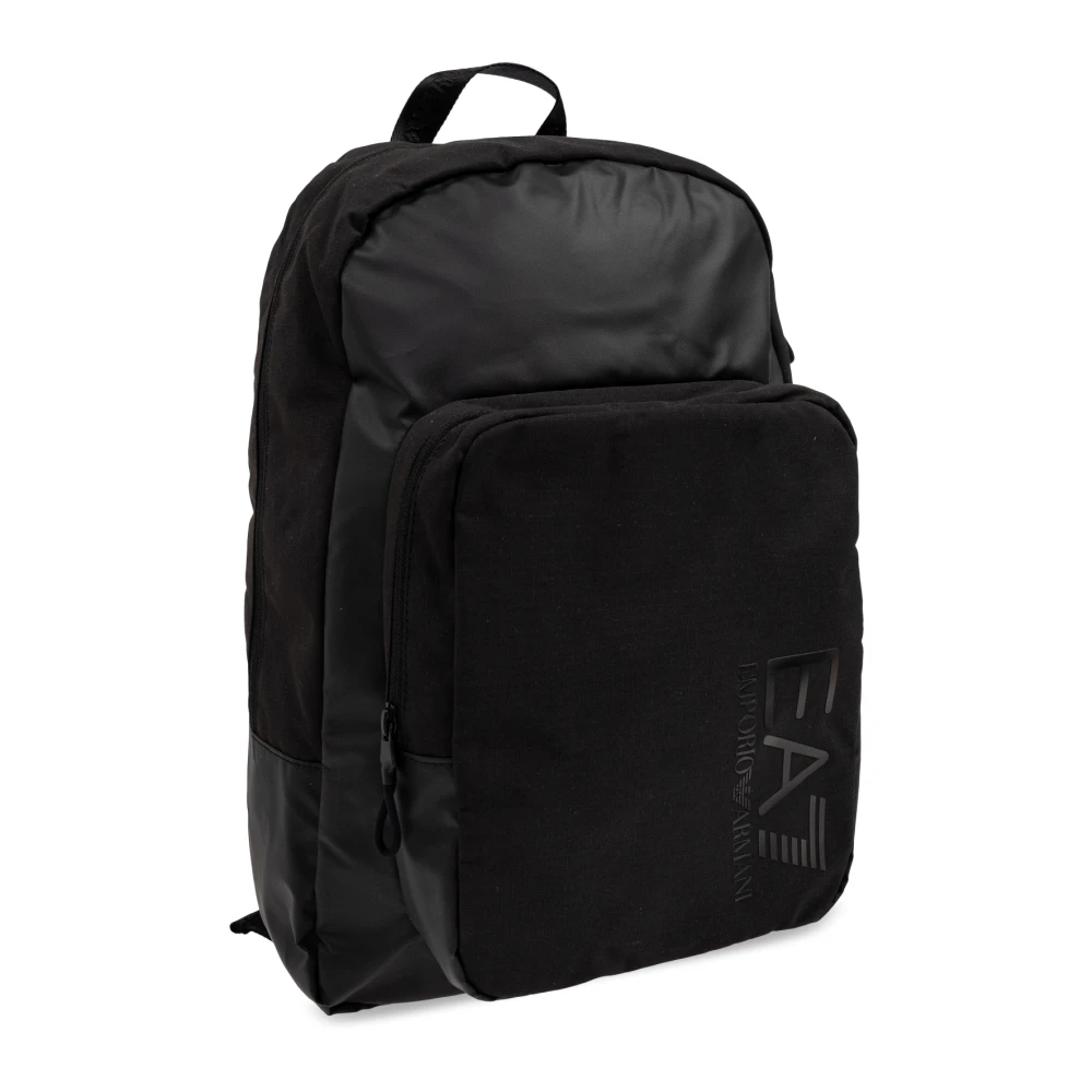 Emporio Armani EA7 Rugzak met logo Black Heren