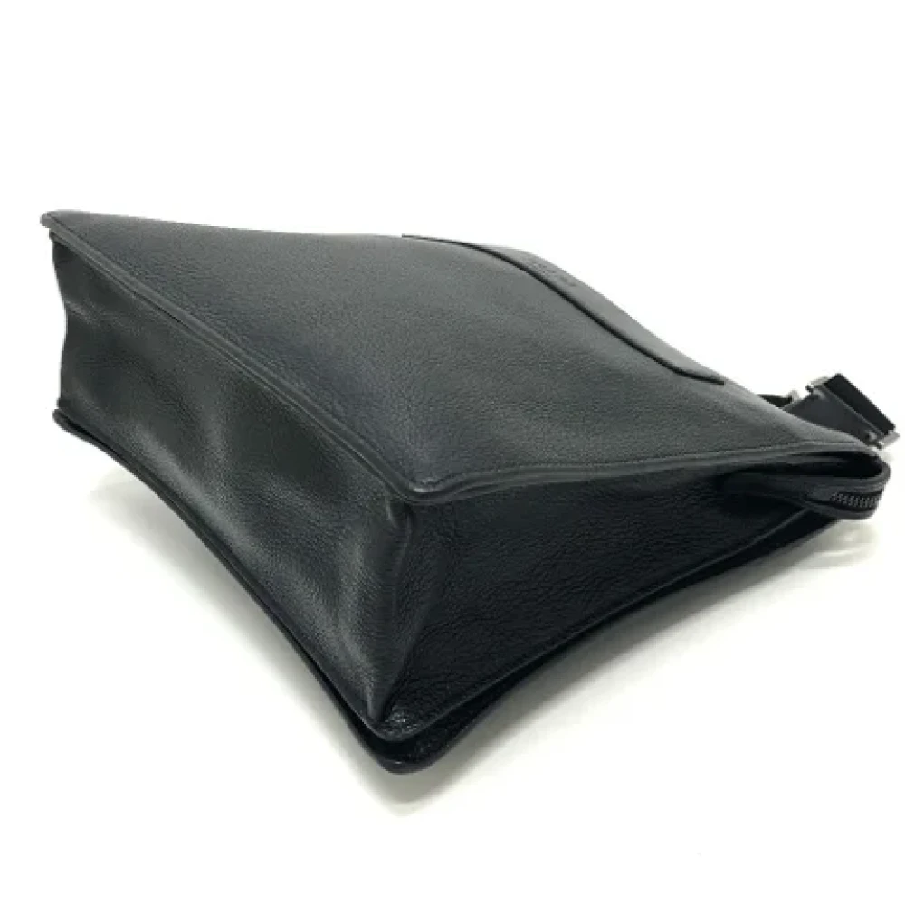 Prada Vintage Pre-owned Leather prada-bags Black Dames