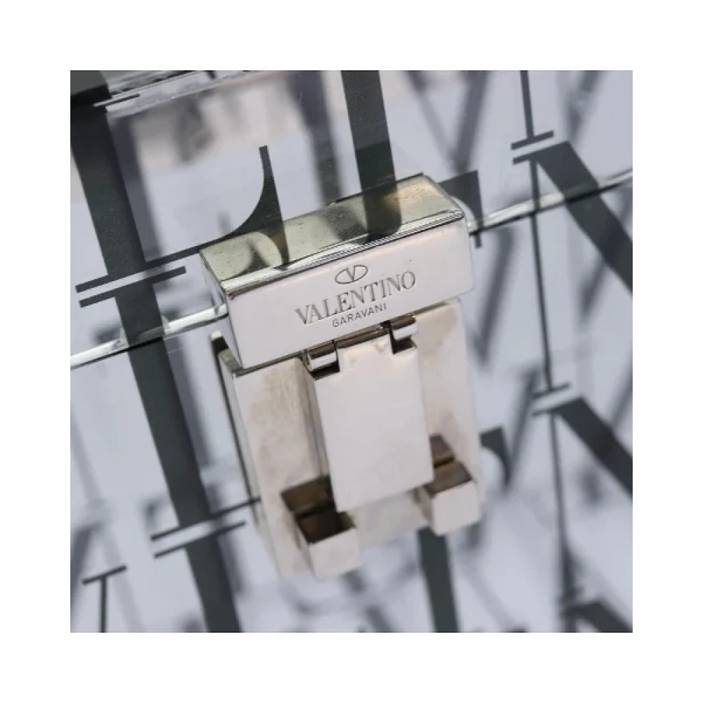 Valentino Vintage Pre-owned Plastic handbags White Dames