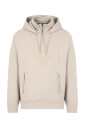 beige-sweatshirt-with-maxi-logo-and-hood