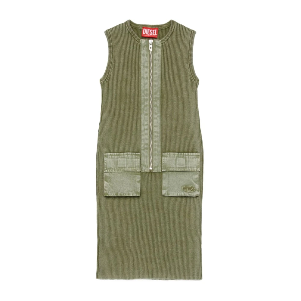 Diesel Girls Green Dresses, 16 Y, Dameryn Dress